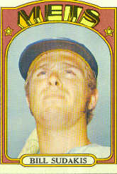 1972 Topps Baseball Cards      722     Bill Sudakis